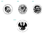Load image into Gallery viewer, Custom Library Book Embosser - Dragon Collection