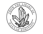 Load image into Gallery viewer, Crystal Custom Name Book Stamp - Crystal