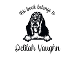 Load image into Gallery viewer, Dog Custom Name Book Stamp - JL-DOG20-EnglishSpringerSpaniel
