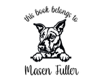 Load image into Gallery viewer, Dog Custom Name Book Stamp - JL-DOG27-ThaiRidgeback