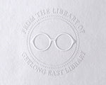 Load image into Gallery viewer, Custom Library Book Embosser - Glasses