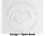 Load image into Gallery viewer, Custom Library Book Embosser - Glasses