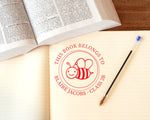 Load image into Gallery viewer, Custom Book Stamp For School