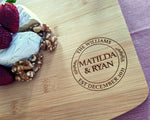 Load image into Gallery viewer, Custom Engraved Cheese Board Gift
