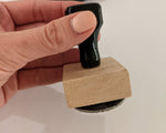 Load image into Gallery viewer, Wood Mount Logo Stamp