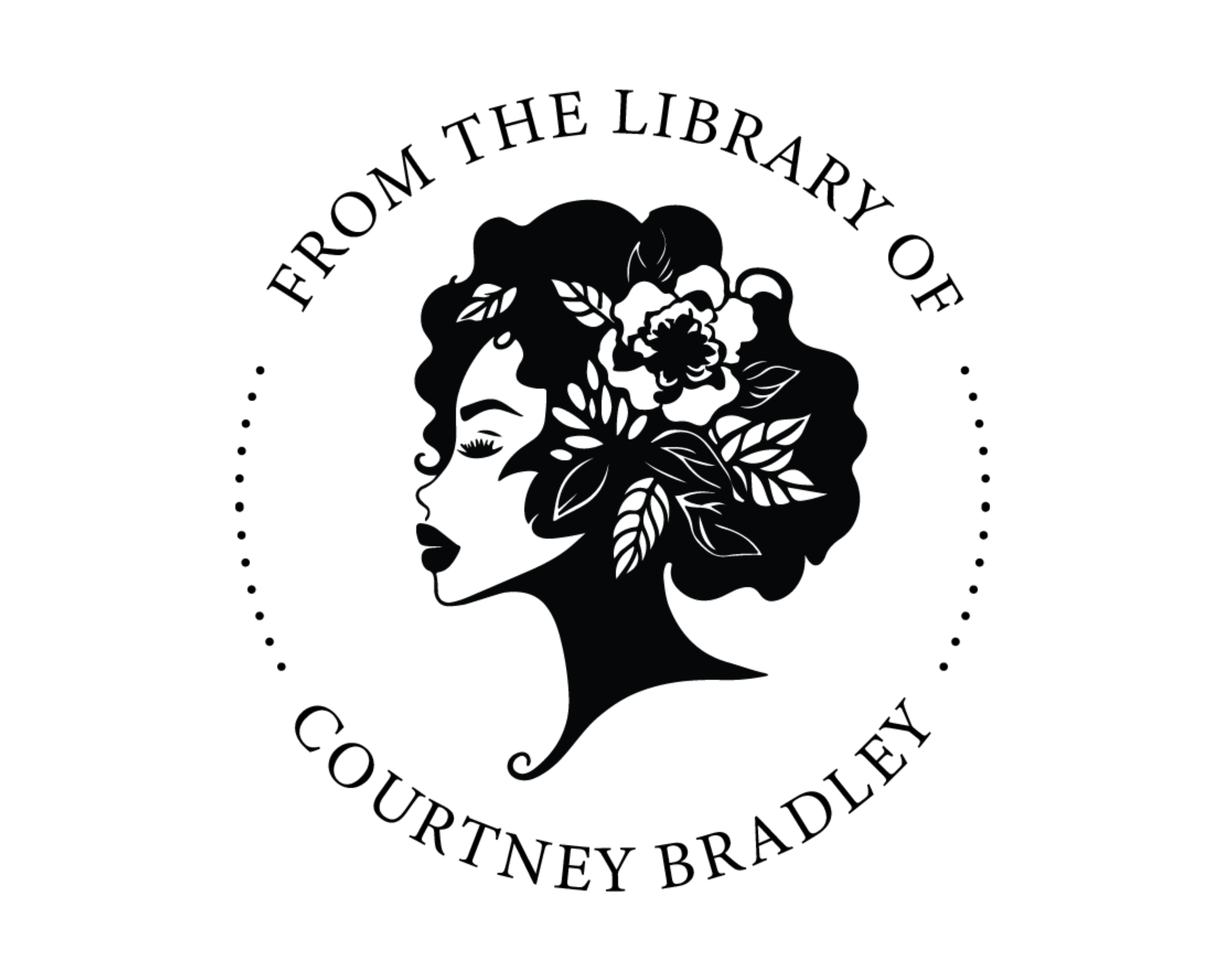 Girl Custom Name Book Stamp - ABC-29