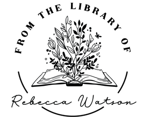 Floral Custom Book Embosser or Library Stamp – Personalised Gift