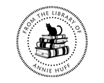 Load image into Gallery viewer, Cat Custom Name Book Stamp - JB-Cat5
