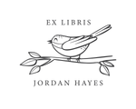 Load image into Gallery viewer, Birds Custom Name Book Stamp - JL-BIRD10
