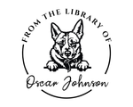 Load image into Gallery viewer, Dog Custom Name Book Stamp - JL-DOG24-AustralianShepherdDogHealer
