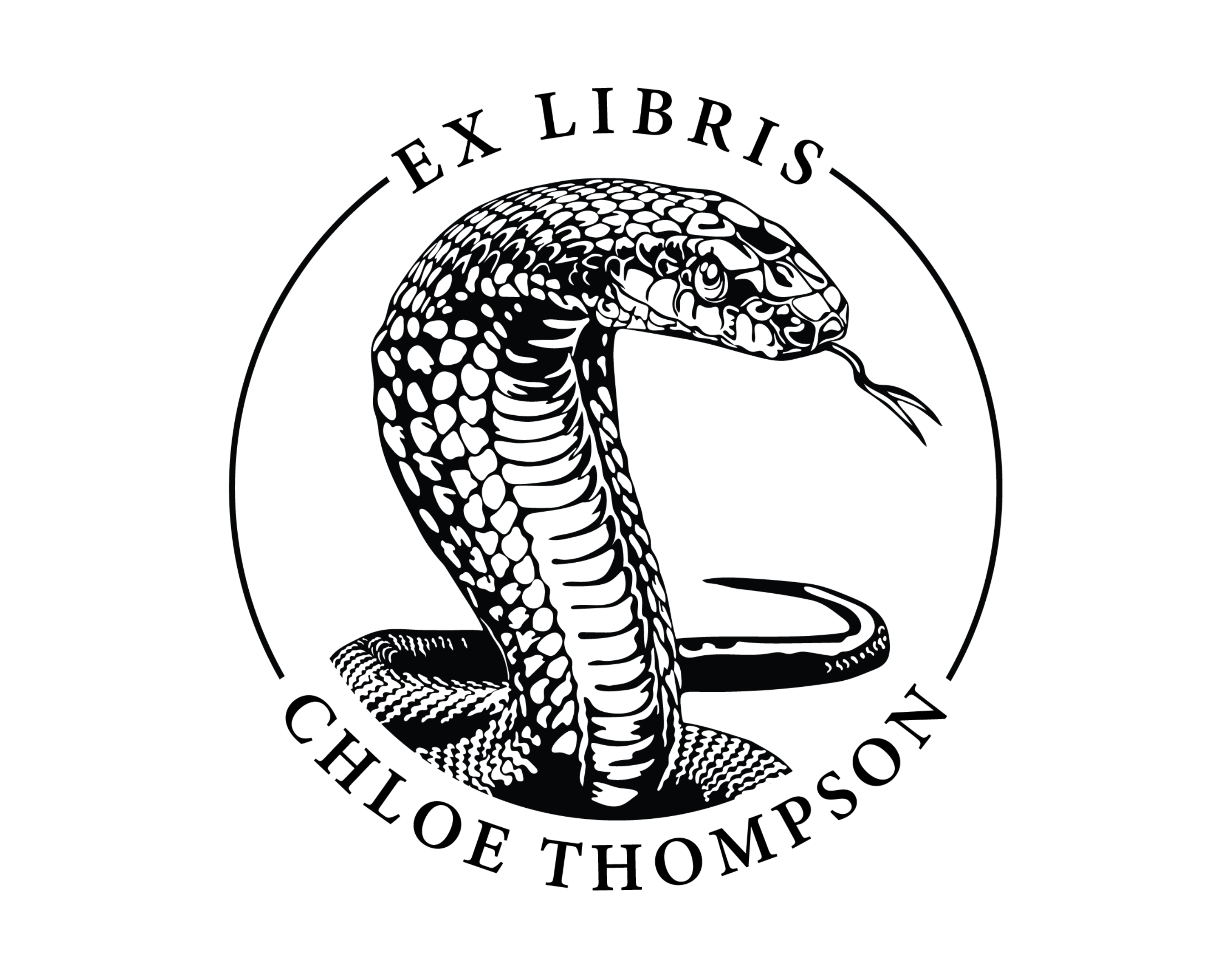 Animals Custom Name Book Stamp - JL-JUNGLE10