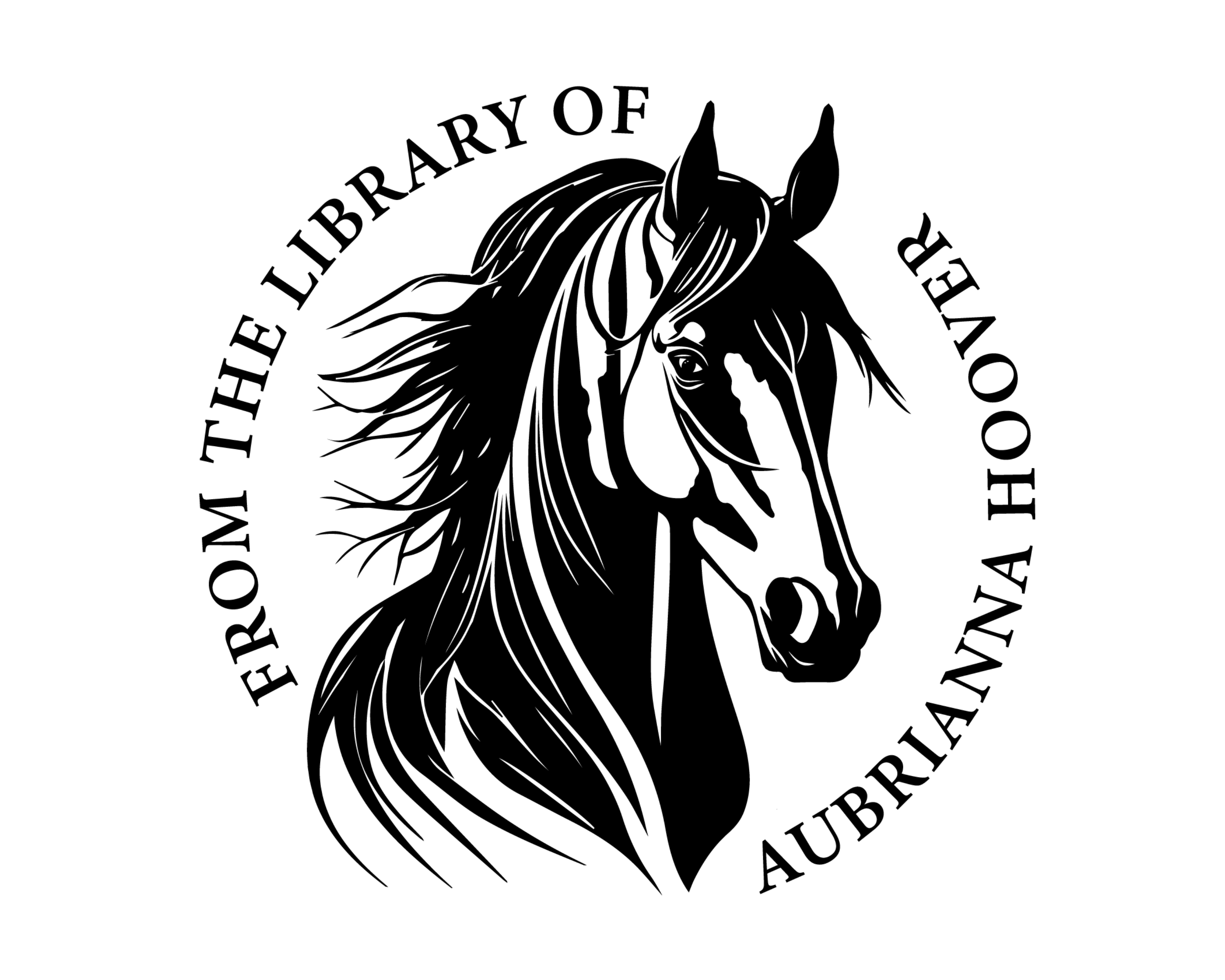 Animals Custom Name Book Stamp - JL-JUNGLE14