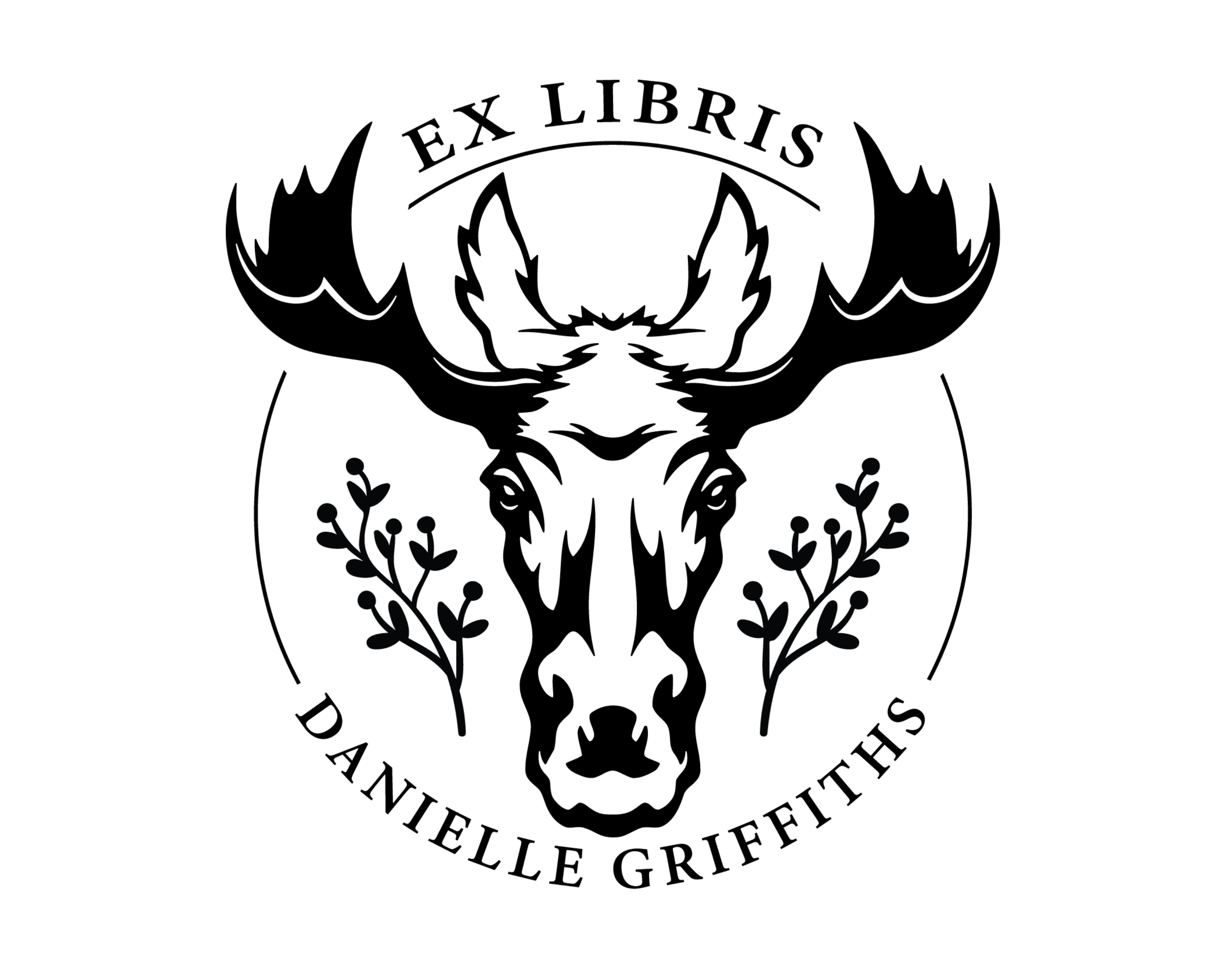 Animals Custom Name Book Stamp - JL-JUNGLE5