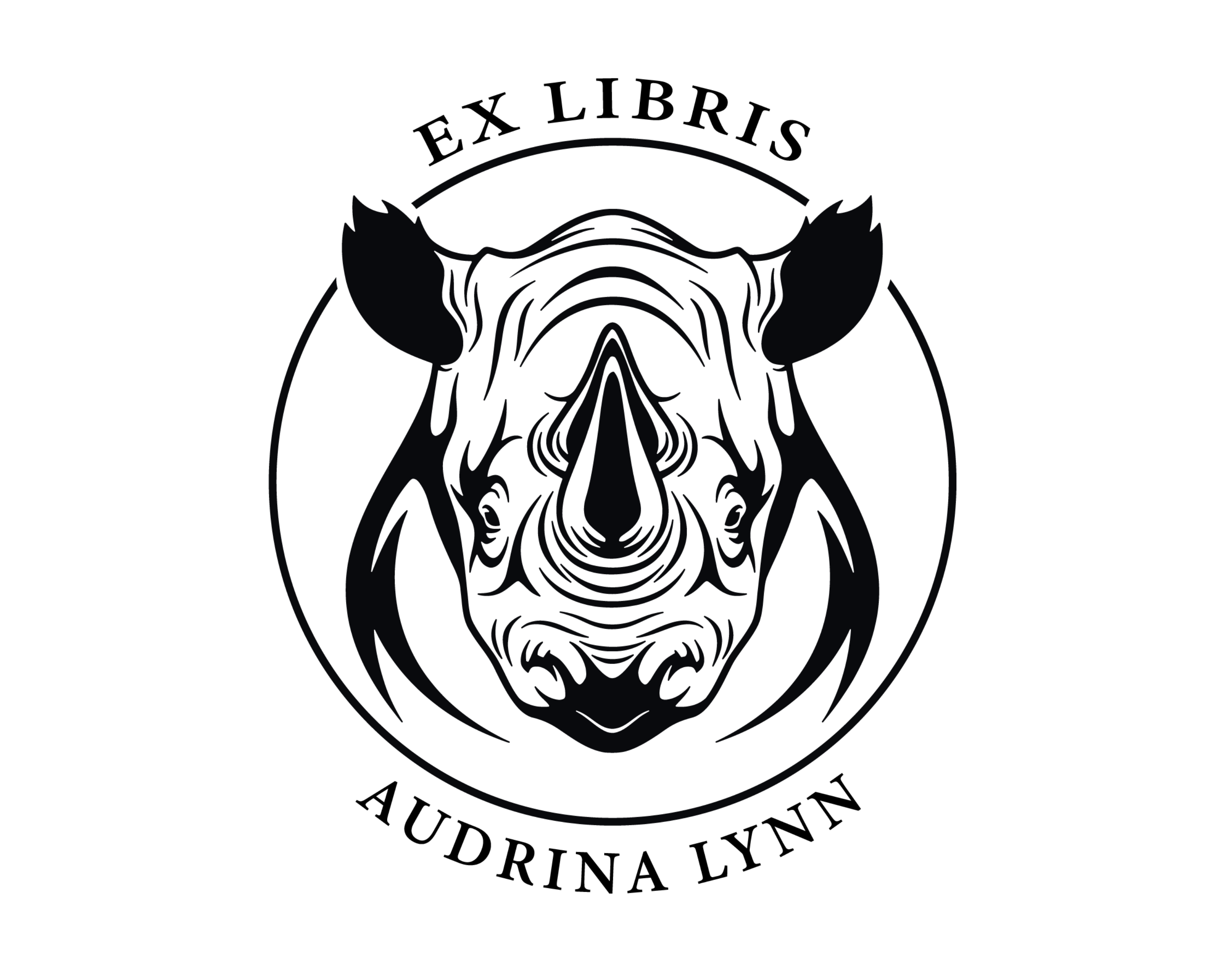 Animals Custom Name Book Stamp - JL-JUNGLE6