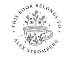 Load image into Gallery viewer, Coffee Custom Name Book Stamp - TOL-4
