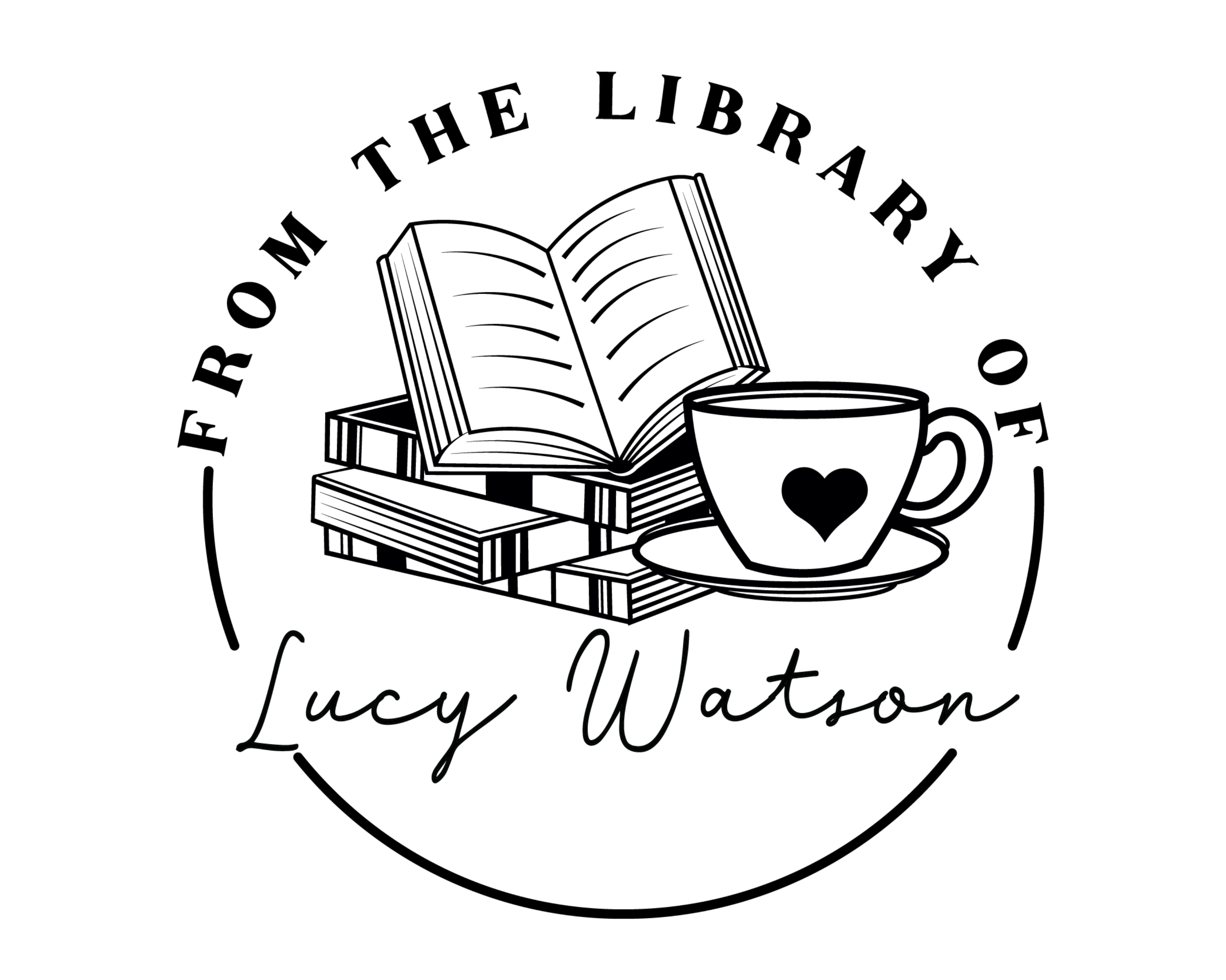 Coffee Custom Name Book Stamp - TOL-5