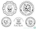 Load image into Gallery viewer, Custom Book Embosser - Sugar Skull Collection
