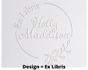 Personalized Book Stamp, From the Library Of, Book Embosser, Book Stamp,  Library Embosser, Ex Libris Stamps, Book Lover Gift, Library Stamp 