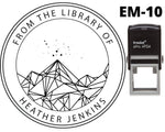 Load image into Gallery viewer, Library Book Stamp Custom - Acotar Mountain
