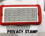 Load image into Gallery viewer, Privacy Stamp, Data Protection Stamp

