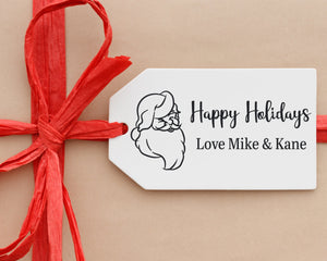 Christmas Gift Tag Stamp